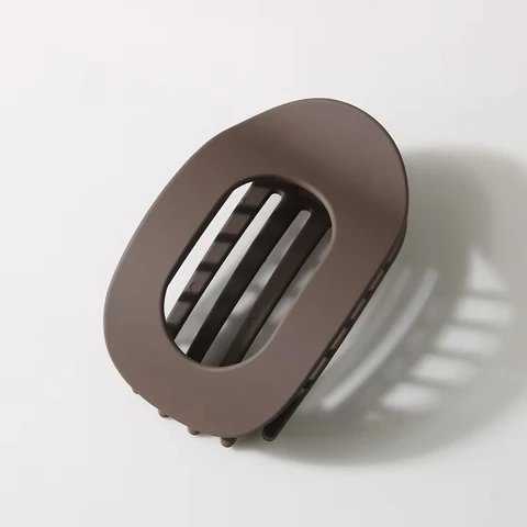 Пластиковые матовые заколки-крабы для волос