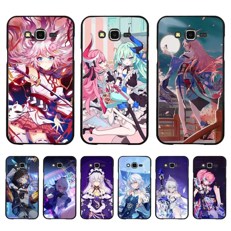 

Honkai Impact 3rd Anime Game Phone Case For Samsung Galaxy J4plus J6 J5 J72016 J7prime cover for J7Core J6plus