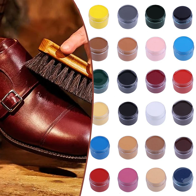 Набор для ухода за кожаным сидением автомобиля 30 мл 20 цветов