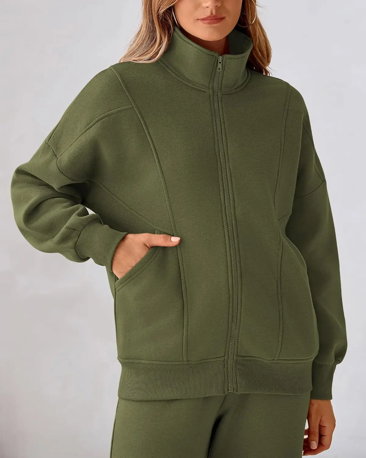 Современный цельный бархатный и утолщенный осенне-зимний теплый комплект одежды