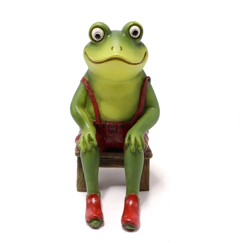

Simulated stools, frogs, creative resin decorations, garden decorations, horticultural landscaping, animal sculptures