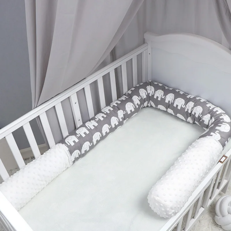 

Crib Bumper Creative Crocodile Plush Pillows Crib Bumper Pads Baby Crib Liner Cartoon Animal Pillows Bed Children Cradle Newborn