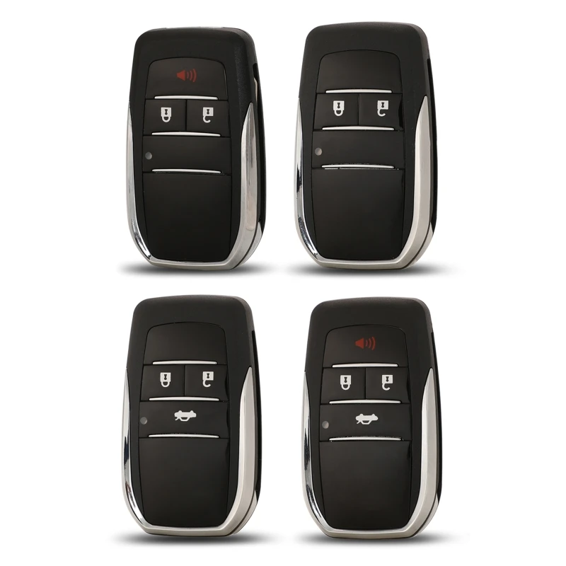 

Folding Key Fob Cover Case Shell Pouch for RAV4Corolla Sleeve 2/3/4/2+1 Buttons