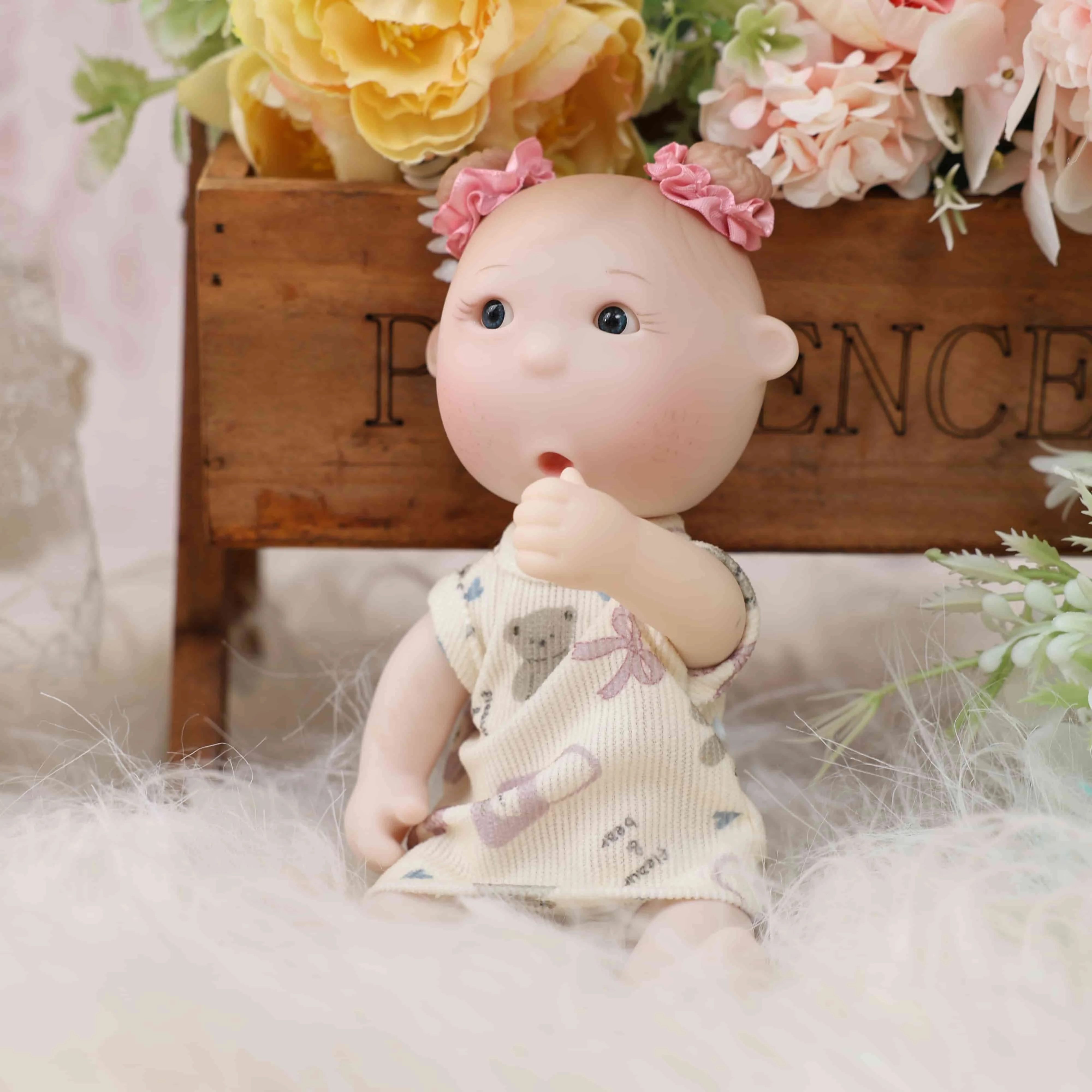 Куклы-близнецы Cloveray mini 7 дюймов: мальчик и девочка, виниловые, для детских ролевых игр, подарок на день рождения, украшение (art.: 3920db3a173db) - 3920db3a173db