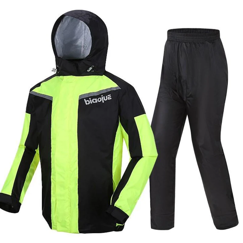 

Водонепроницаемый дождевик для рыбалки Корейский мужской дождевик мотоциклетный мужской дождевик снаряжение для дождя бытовые предметы ...