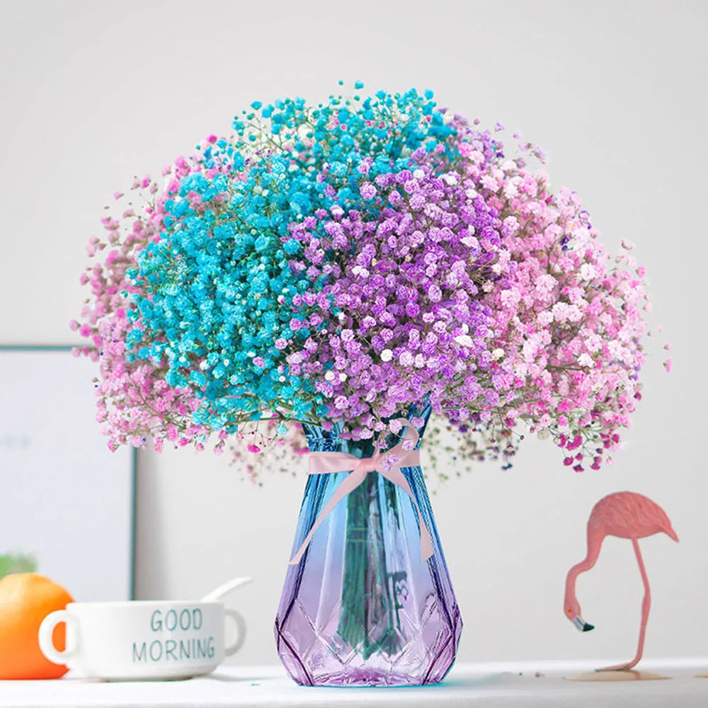 

Gypsophila Artificial Flowers DIY Floral Bouquets for Wedding Bridal Bouquets Decorative Flowers Ornament Party Home Decoration