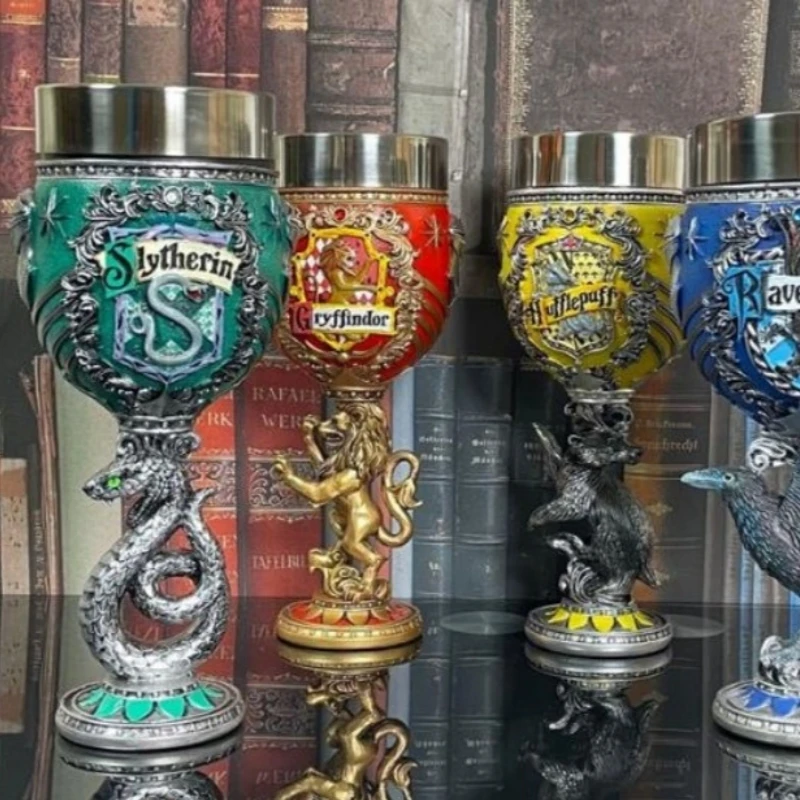 

Original Harrying Potters Hogwarrts Flame Cups Goblet Decoration Mug Coffee Tea Cups Model Collection Kid Surprise Gift Birthday