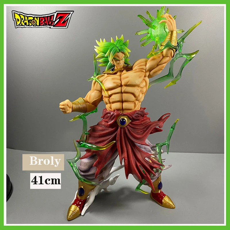 

Фигурка аниме «Драконий жемчуг» 41 см, экшн-фигурка супер брали, фигурки жука, Smsp, 2 головки, статуя со светодиодной подсветкой, модель куклы, и...