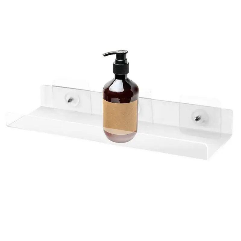 

Акриловые полки, акриловые полки для ванной комнаты, нет сверления, стабильная полка для душа внутри, душ, настенное крепление, органайзер для хранения