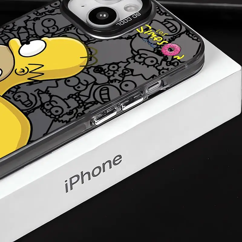 Чехол с рисунком для S-SimpsonS Family Samsung A73 A72 A55 A54 A53 A35 A34 A33 A32 A30 A24 A23 A22 A14 A05 4G 5G Матовый