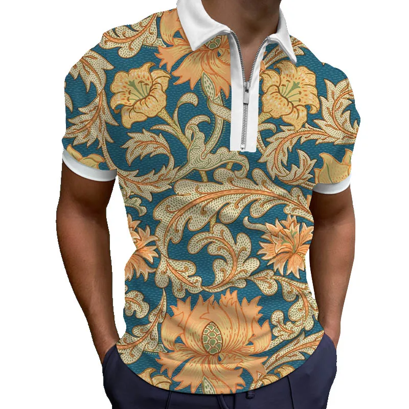 

Summer Fashionable Streetwear Men Clothing Designer T Shirt for Man Polo Polyester Breathable Mens Polo Shirts with Short Sleeve