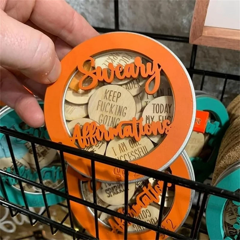 

Мини-диски для оценки Sweary, мотивирующее заявление для семьи, друзей, коллег