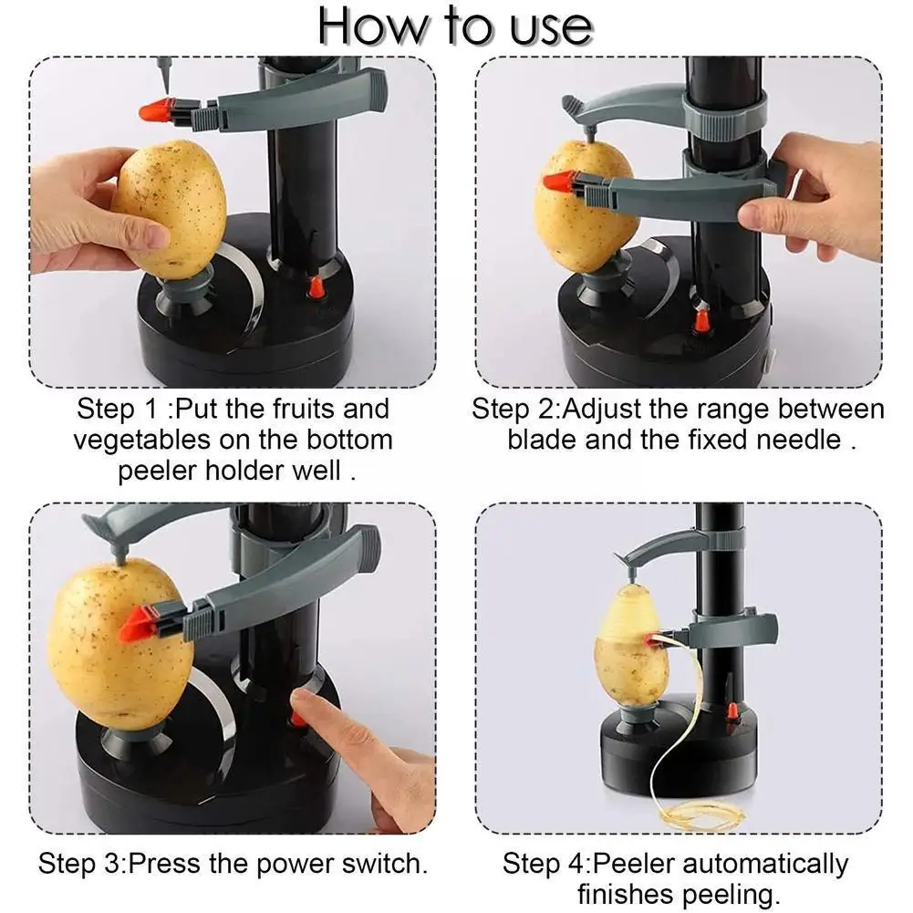 Электрическая Овощечистка M3b2 посылка автоматическая кухонная машинка для