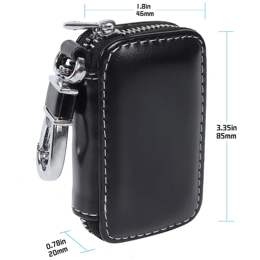 Кожаный чехол для автомобильных ключей автомобильного ключа с дистанционным