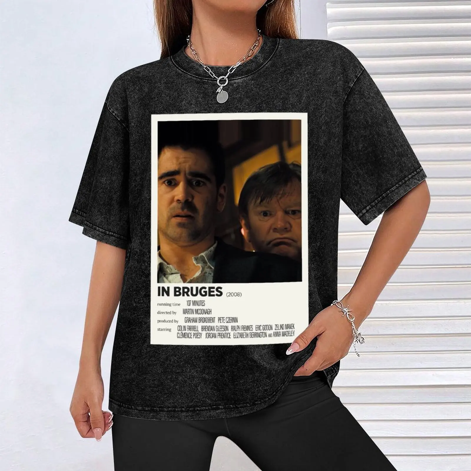 Классическая футболка с альтернативным фильмом In Bruges (2008) забавные футболки
