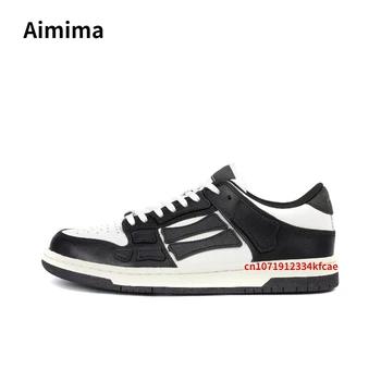 Aimima Hot bone shoes Sport Retro Sneakers Men Women Skateboard Trekking Walk Shoes 36-44 1