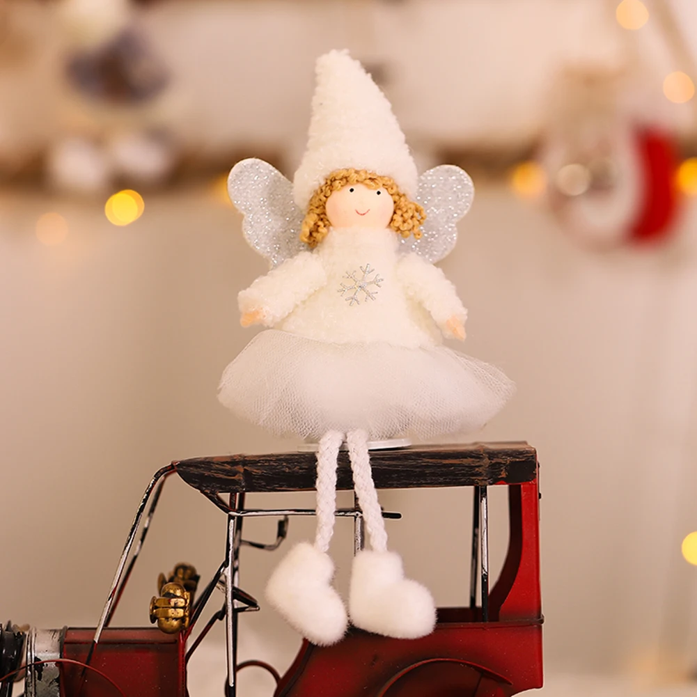 

Party Home Decoration Supplies Gift Christmas Girl Pendant Doll Creative New Year Home Decoration Tree Hanging Toys