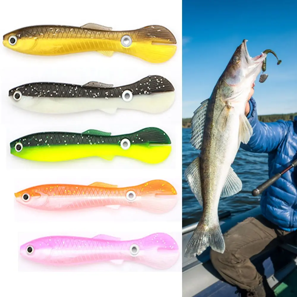 New Fishing Tackle Fishing Lure Fish Tools Bionic Loach Soft Fake Bait Swimbait
