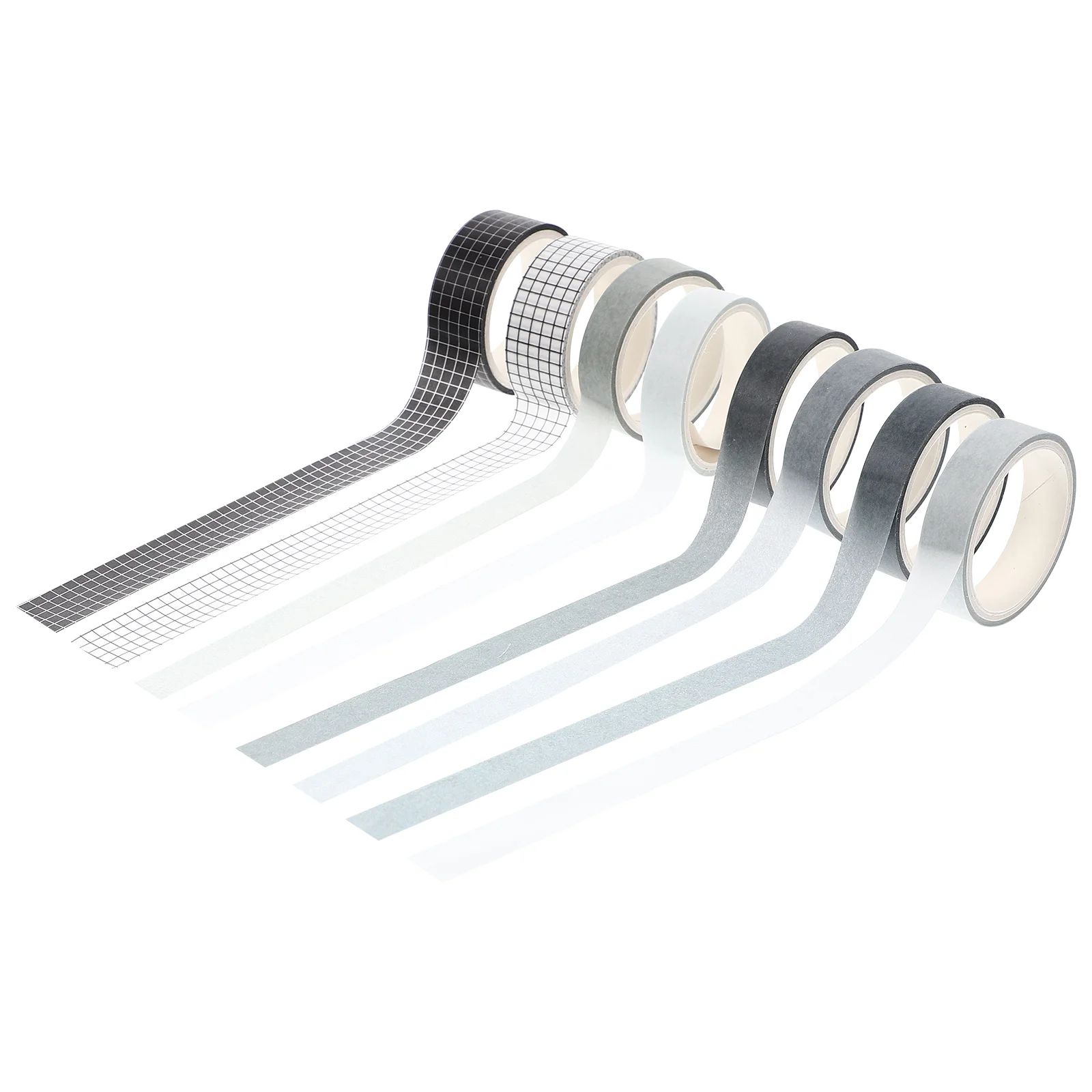 

Tape Washi Tapes Set Gift Scrapbooking Wrappingvintage Adhesive Thin Grid Decorative Masking Journaling Diy Scrapbook Basic