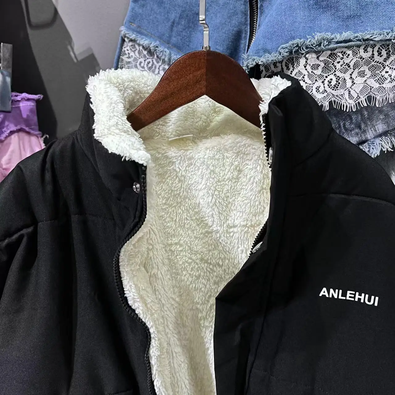 Winter Coat Jackets for Men Korean Style Plus Velvet Internal Lamb Hair Casual Fashion Streetwear Heavy Jacket Parkas