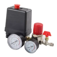 small air compressor pressure switch control valve regulator with gauges fittings pneumatic parts