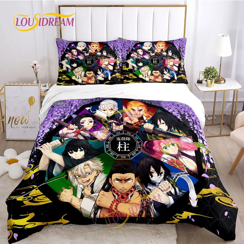 Комплект постельного белья в японском стиле для детей с изображением