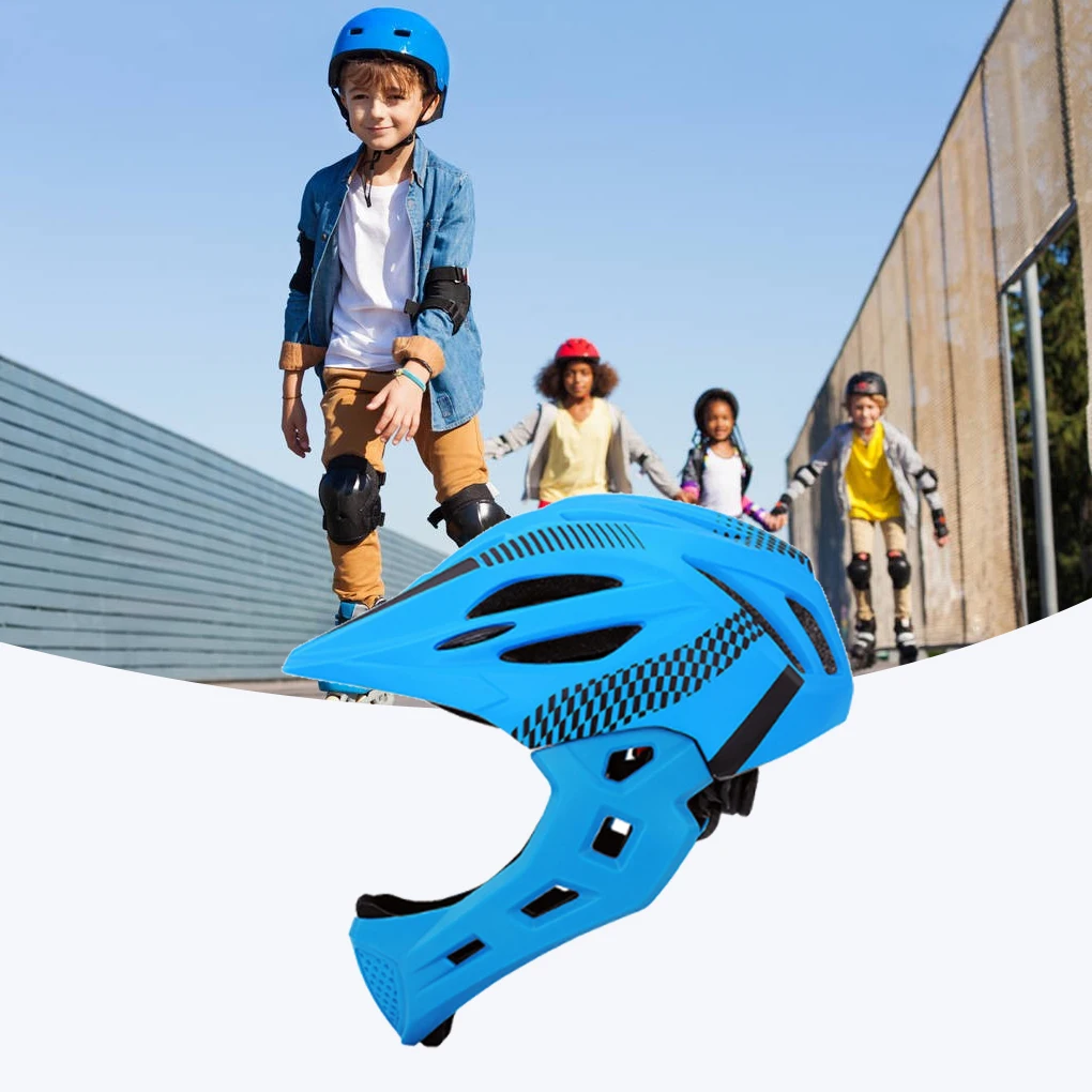 

Шлем съемный безопасный на все лицо защитные шлемы задняя зеркальная дышащая защита для верховой езды роликовые принадлежности оборудование