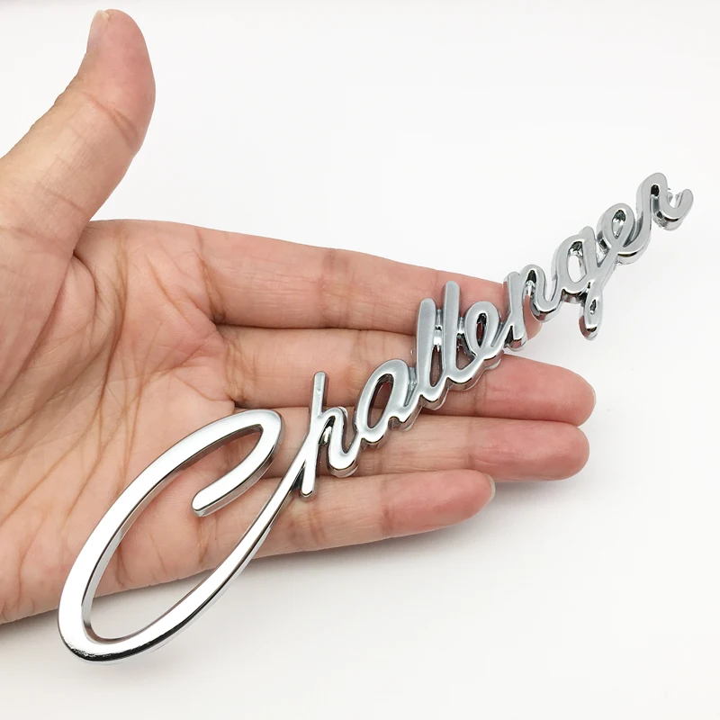 1 шт. автомобильные аксессуары стикер Стайлинг 3D Challenger задний автомобильный