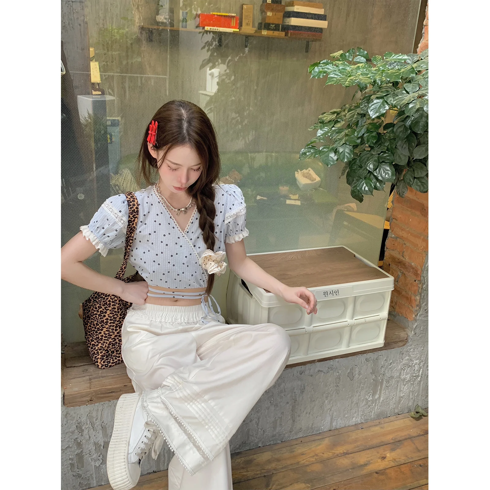 Женский цветочный костюм Theture лето 2024 Новое поступление популярное красивое