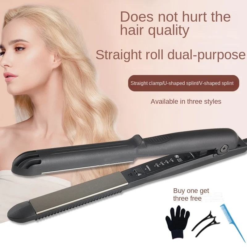 Triangular Clamp Hair Straighteners Straightener Free Shipping Styling Appliances Care Beauty Health