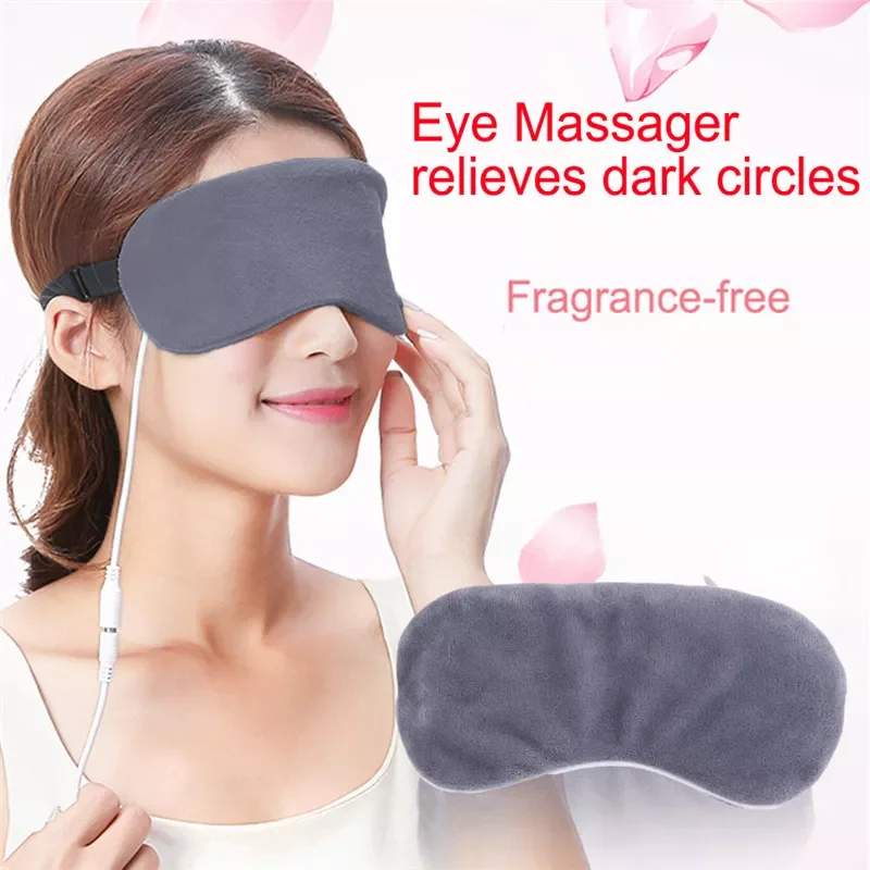 

Heating Steam Eyeshade Sleeping Eye Mask Anti Dark Circle Eye Patch Eye Massager Fatigue Relief Sleep Travel Eye Shade Mask