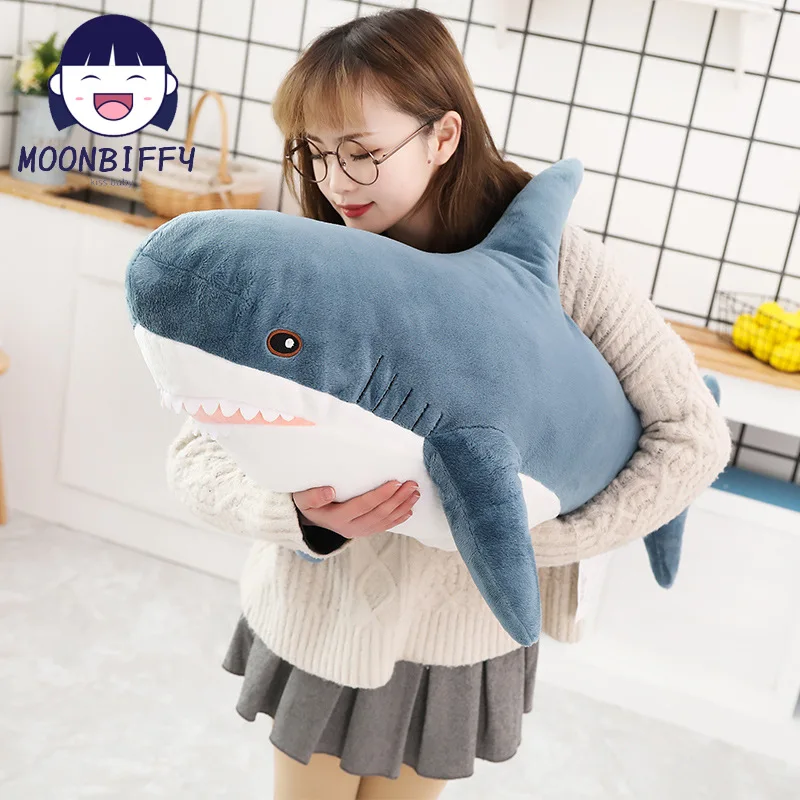 

Игрушка плюшевая в виде гигантской акулы, 60-140 см