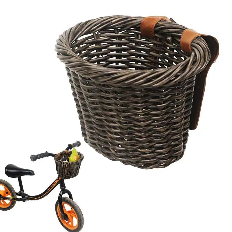 

Bicycle Basket Detachable Front Basket For Bike Bicycle Organizer Quick Release Large Capacity Easy Assembly For Bike Cargo