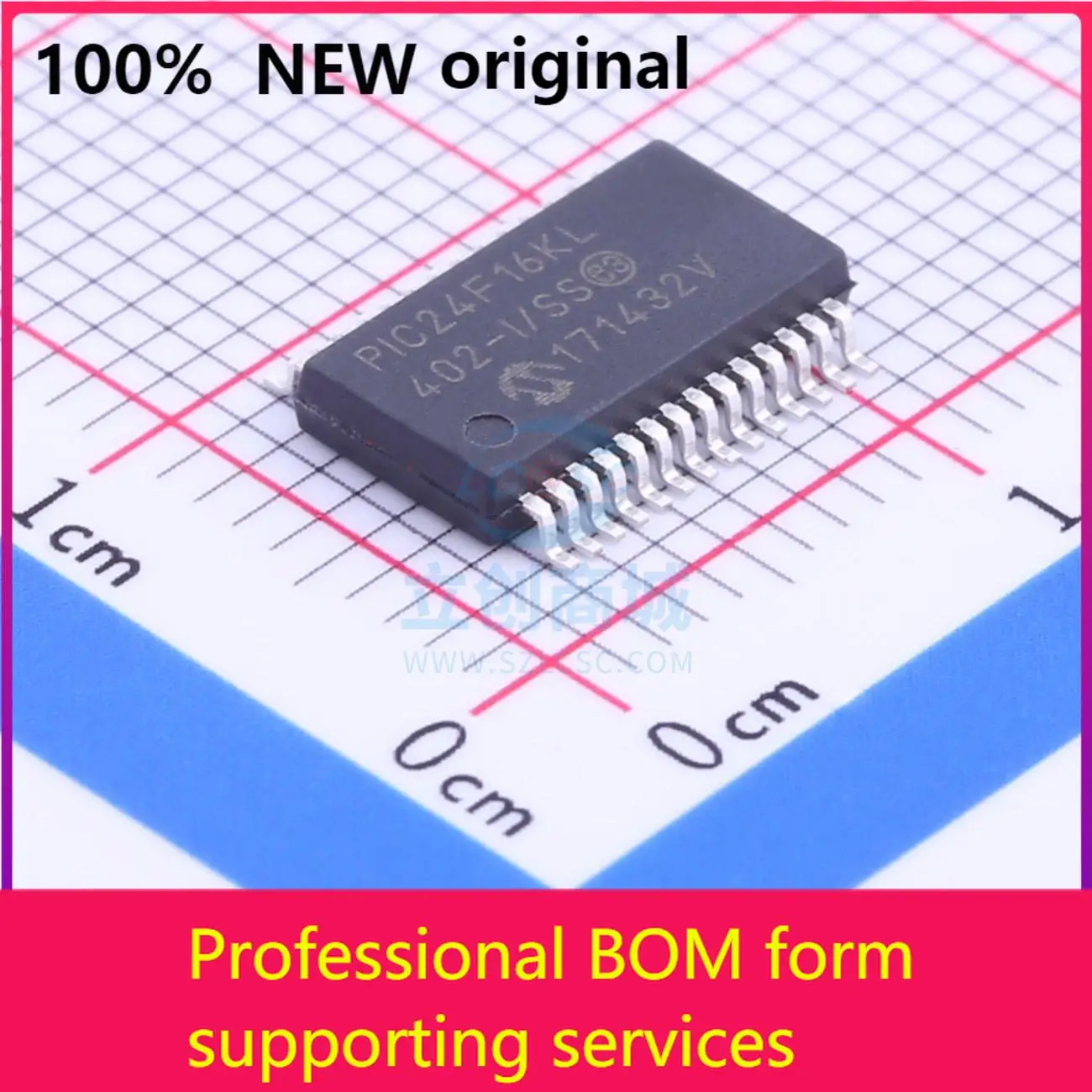 

PIC24F16KL402-I/SS PIC24F16KL402-I/SSNew original IC chip 100% original