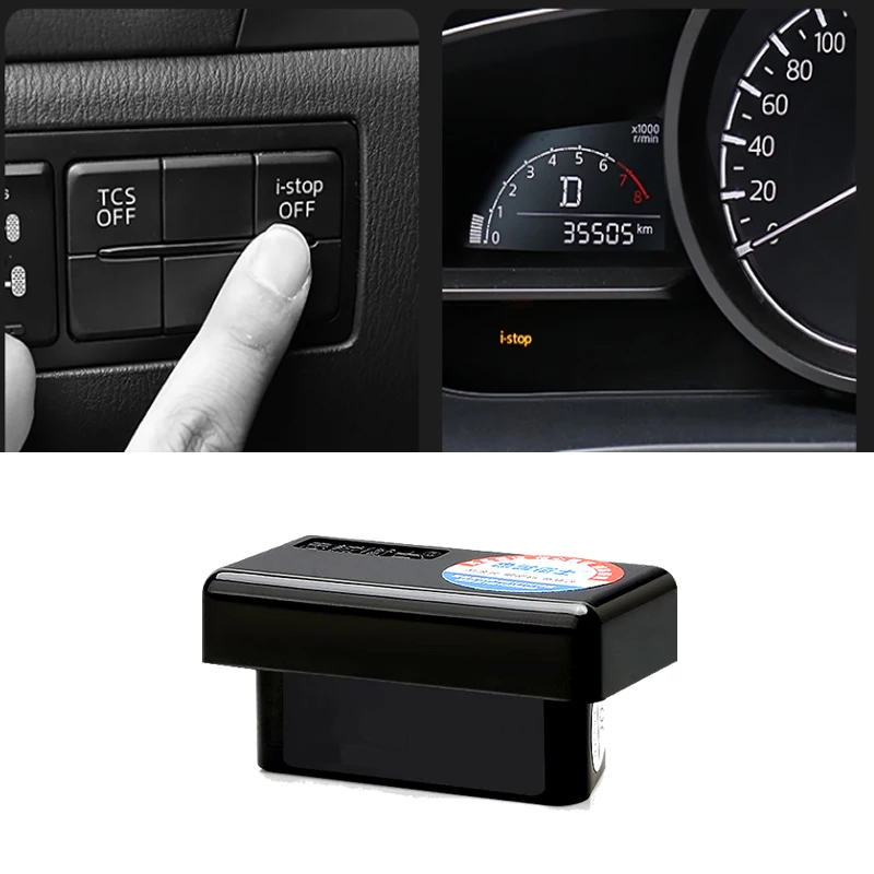

OBD Auto Stop Start Engine System Off Device Control Intelligent Sensor Smart Stop Cancel For Mazda 6 Atenza 2014-2020