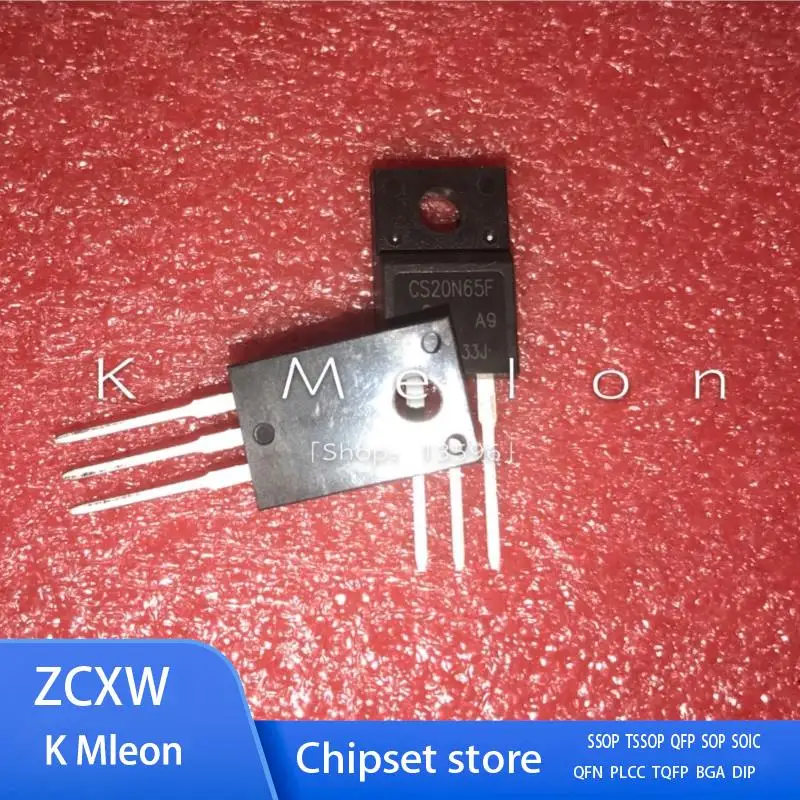10 шт./партия CS20N60 CS20N60F CS20N65 CS20N65F TO-220F 20A 600V MOSFET |