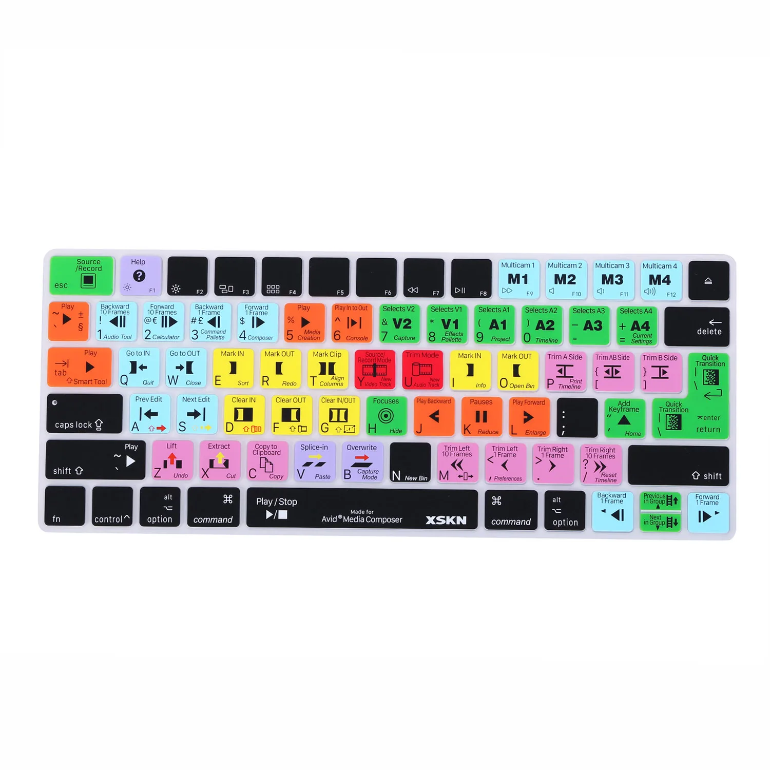 Чехол для клавиатуры XSKN Avid, силиконовая защитная Пленка Для iMac Magic Keyboard