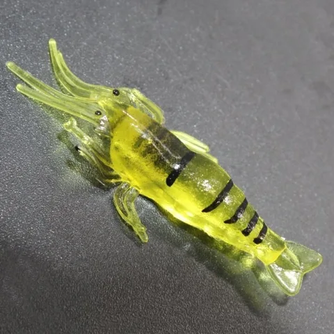 1 шт., рыболовная приманка, светящаяся искусственная приманка для джиггинга, мягкий червь, искусственная приманка с крючками, искусственные приманки для троллинга карпа