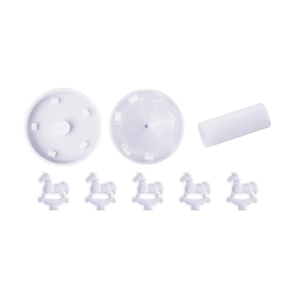 Силиконовая форма сделай сам эпоксидная карусель смола для украшения стола