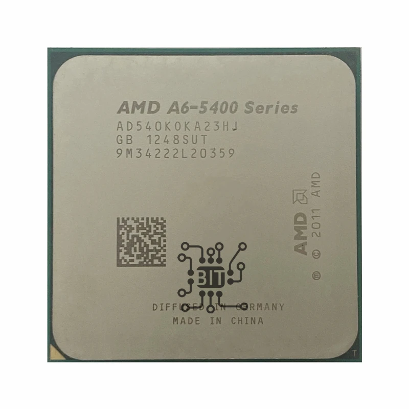 Двухъядерный процессор AMD A6-Series A6 5400 A6 5400B 540B 3,6 ГГц AD540BOKA23HJ / AD540KOKA23HJ Socket FM2