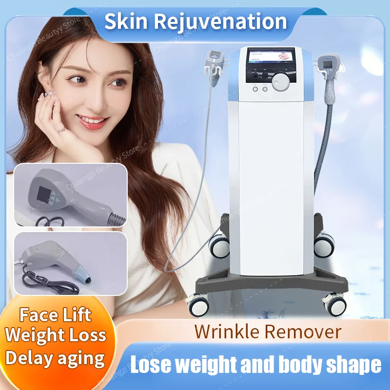 

New Exili Monopolar RF Face Skin Rejuvenation Ultra 2 IN 1 360 Body Contouring Cellulite Reduction Tightening Machine