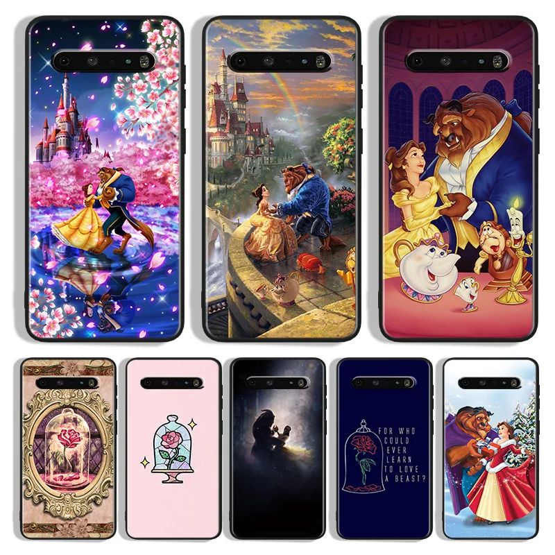 

Beauty and the Beast For LG K92 K71 K61 K52 K51S K42 K41S K40S K22 Q60 V60 V50 V40 V30 G8X G8 ThinQ Black Phone Case
