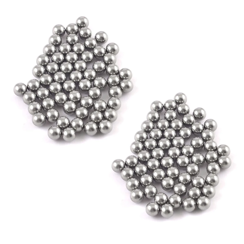 

120 Pcs 4Mm Dia Bicycle Steel Bearing Ball Replacement