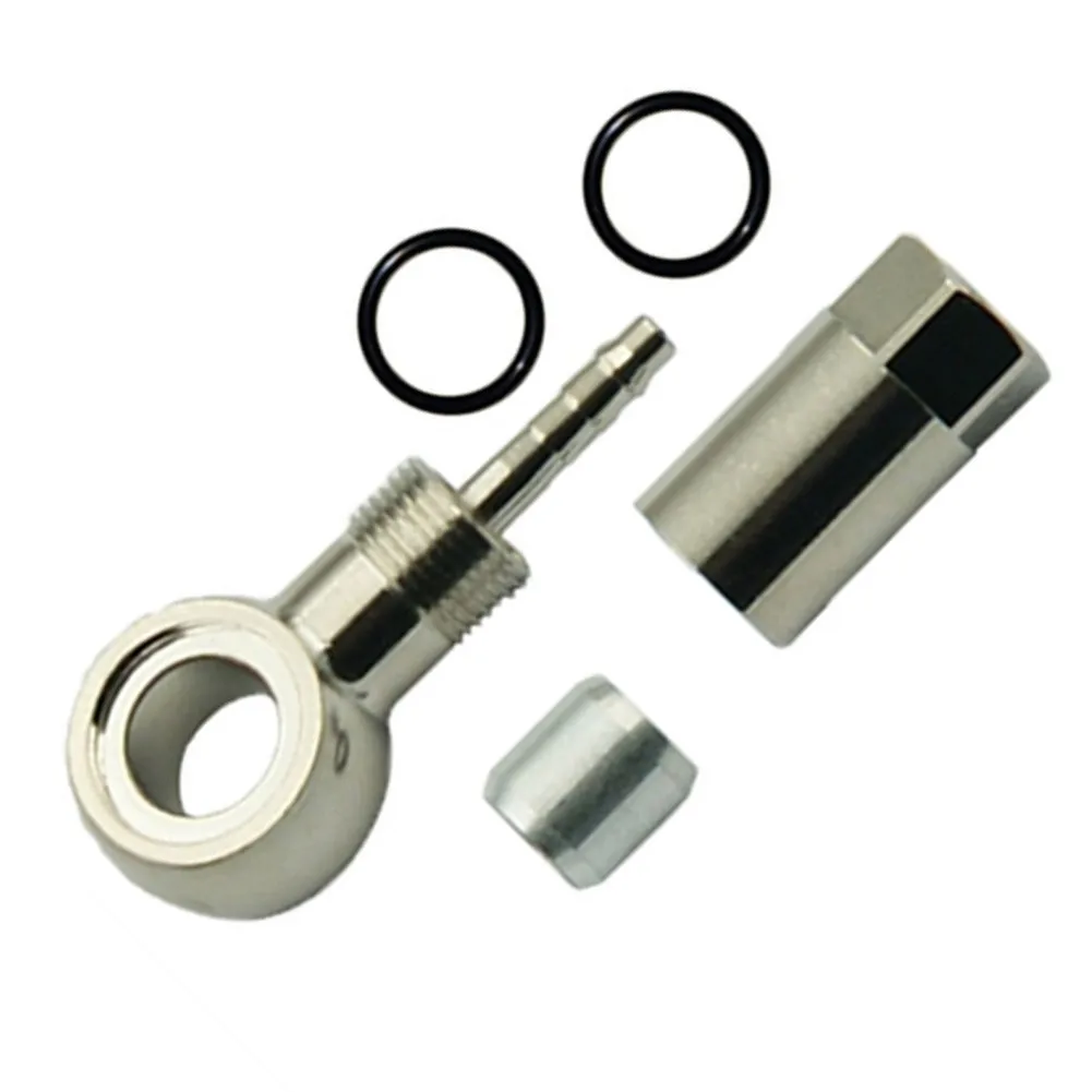 

MTB Bike Hydraulic Disc Brake Banjo Connector Sealing Ring Oil Needle Olive Screw SET For AVID Brake System Mountain Bicycle