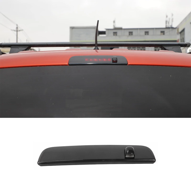 

3Rd Brake Light Cover High-Mounted Brake Light Cover For Dodge Nitro Jeep Liberty 2007-2012 Accessories - Smoke Black