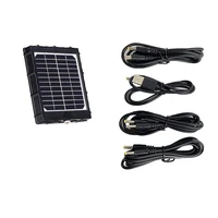 Trail Camera Solar Panel 6V/9V/12V Output Solar Panel Battery With 8000 Mah Lithium Battery For All Trail Hunting Camera