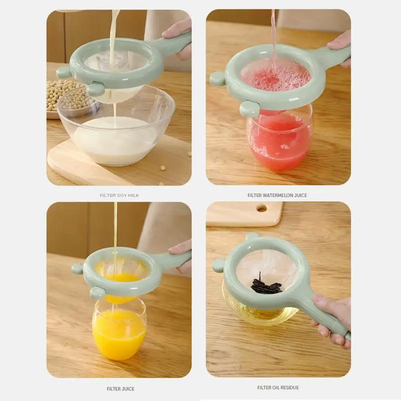 Сито для муки с мелкой сеткой ручной сито