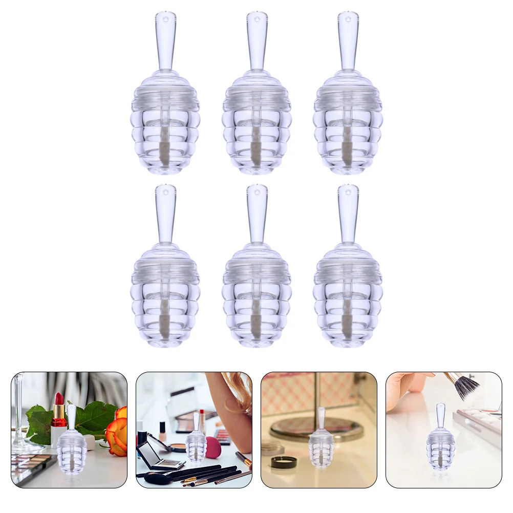 

Lip Gloss Tubes Empty Containers Bottle Lipstick Tube Balm Sample Oil Container Refillable Bottles Lipglossclear Dispenser Wand