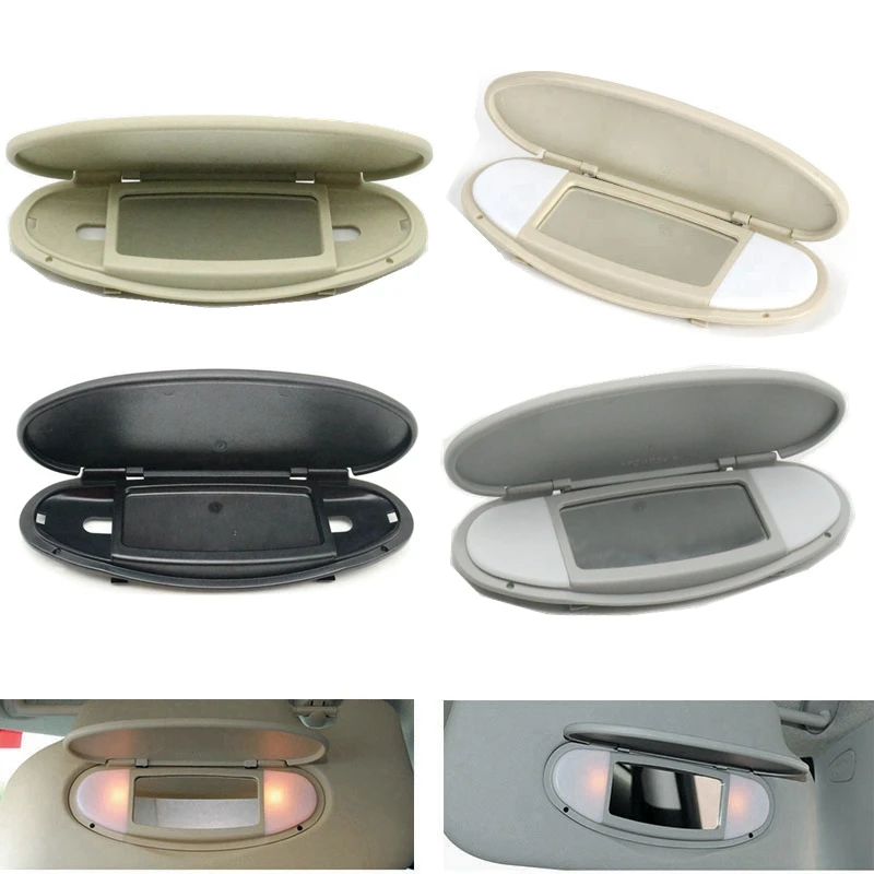 

Car Sun Visor Sunroof Shading Plate With Lens Cover Makeup Mirror Cover For BMW MINI R55 R56 R57 R59 R60 2007-2014