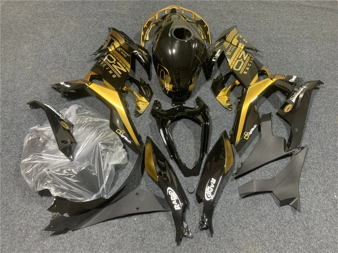 Комплект обтекателей для мотоцикла подходит Kawasaki Ninja 400 2018 2019 2020 2021 2022 лет EX400 18-22